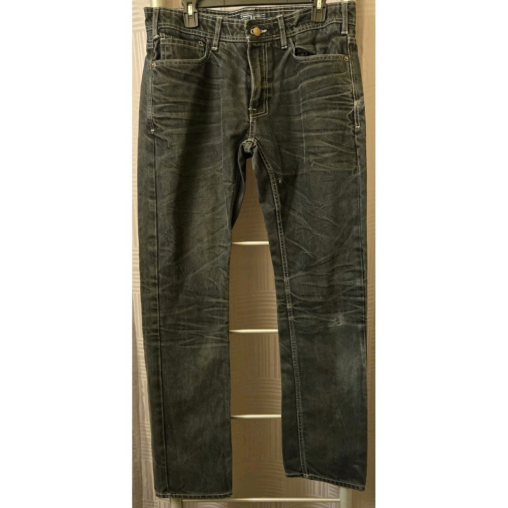 Jordan Craig Mens Legacy Edition Raphael Black Denim Distressed Sz 32X32 (32x31)